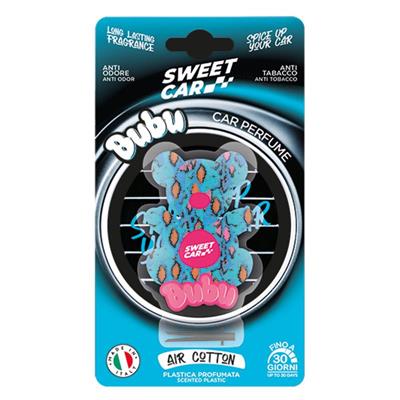 SWEET CAR - BUBU PLASTICA PROFUMATA AUTO AIR COTTON