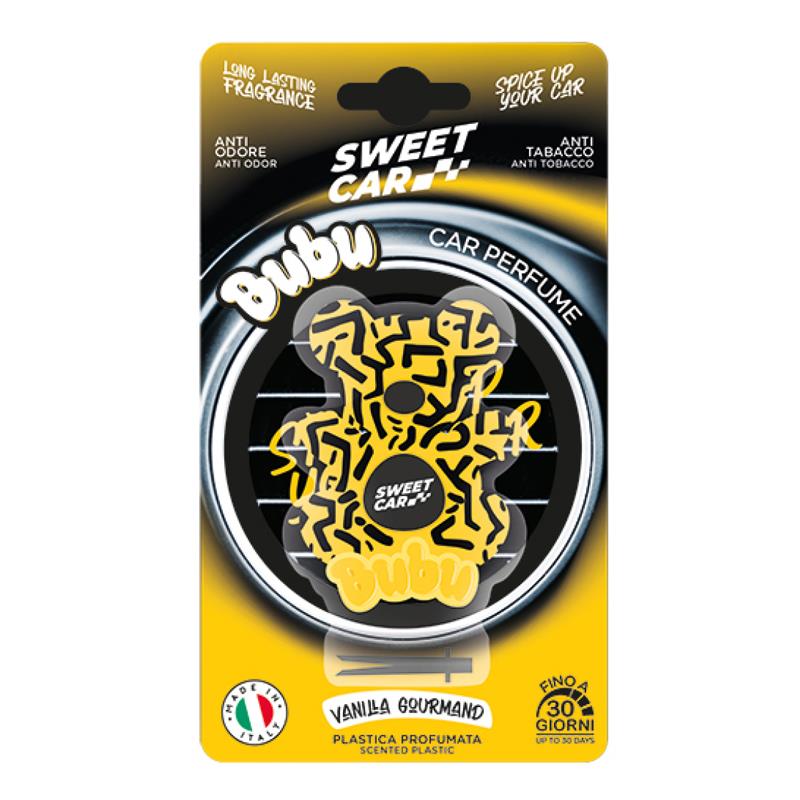 SWEET CAR - BUBU PLASTICA PROFUMATA AUTO VANILLA GOURMANDE