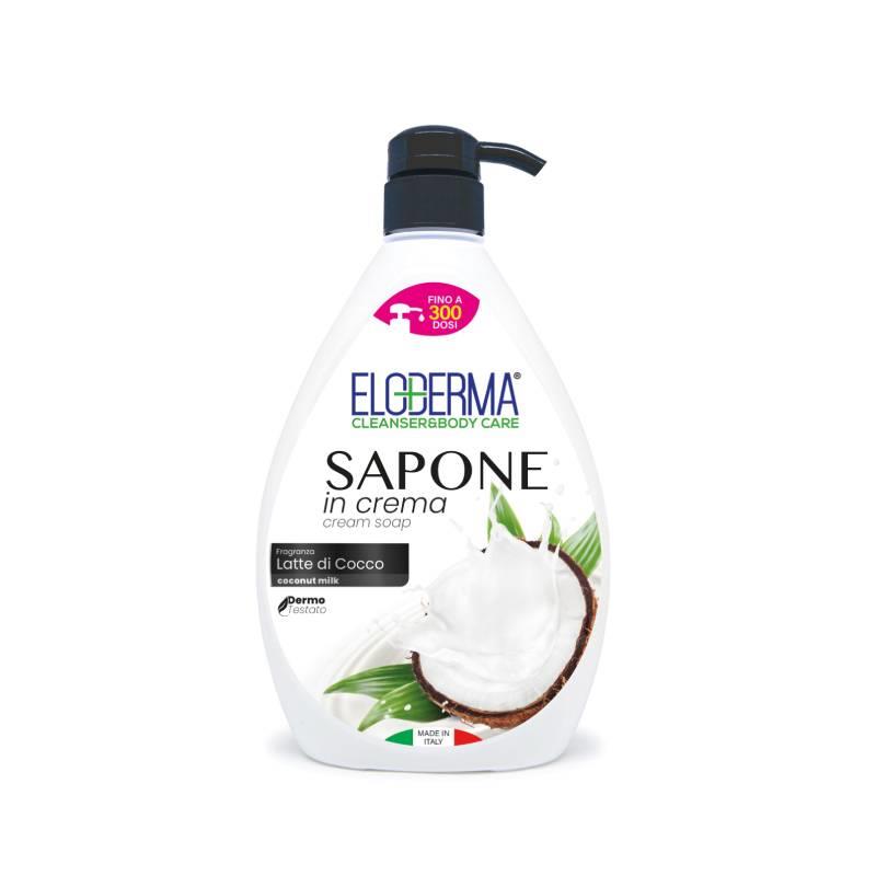ELODERMA SAPONE MANI IN CREMA COCCO 1000 ML