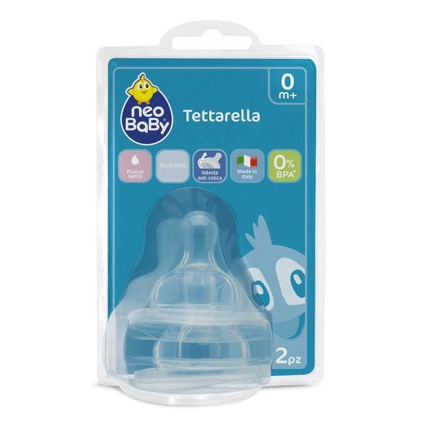 NEOBABY TETTARELLA SILICONE 0M+
