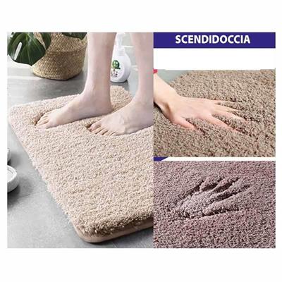 SCENDIDOCCIA GRIGIO ANTIBATTERICO MICROFIBRA SANATEC 45X70