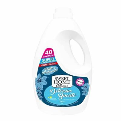 SWEET HOME DETERSIVO BUCATO TALCO 40 LAV 2 LT