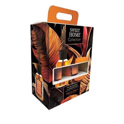 SWEET HOME ARANCIA E CANNELLA PROFUMA AMBIENTE E CANDELA