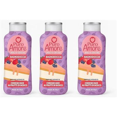 PURO AMORE BAGNODOCCIA CHEESECAKE FRUTTI DI BOSCO 650ML
