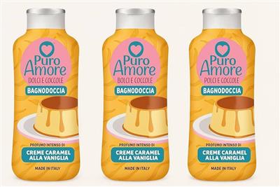 PURO AMORE BAGNODOCCIA CREME CARAMEL ALLA VANIGLIA 650ML