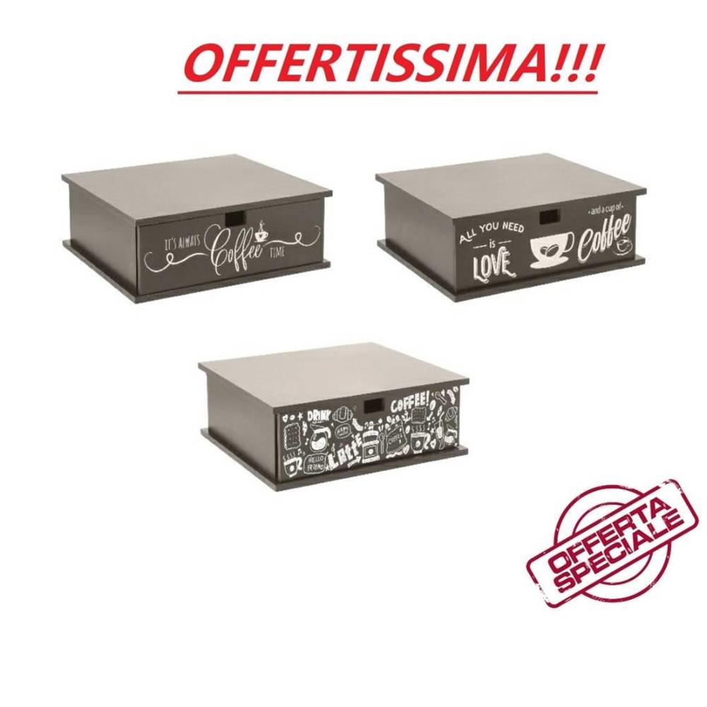 PORTACIALDE CAFFE 3D 32X29XH10 121195 AD TREND TORTORA