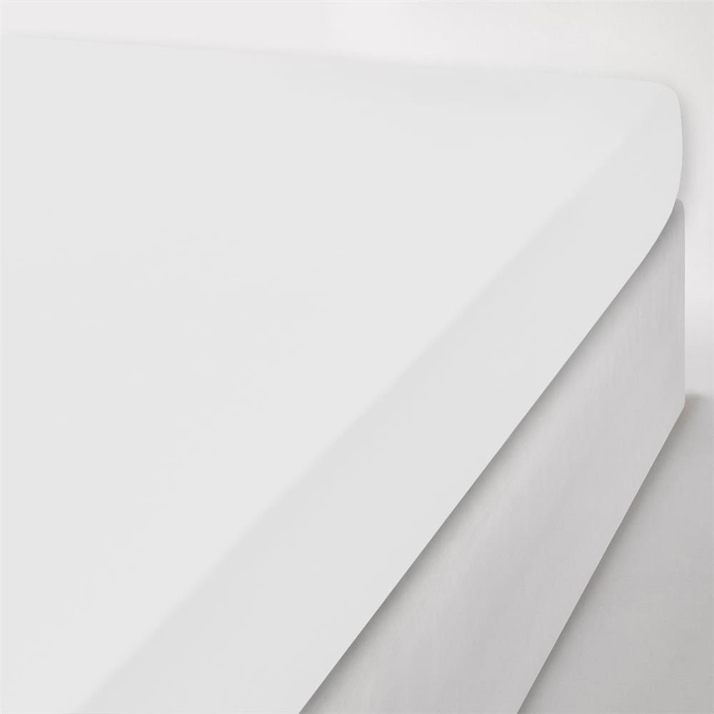 I SOGNI LENZUOLO MATRIM COT C/ANGOLI BIANCO 180X200X25