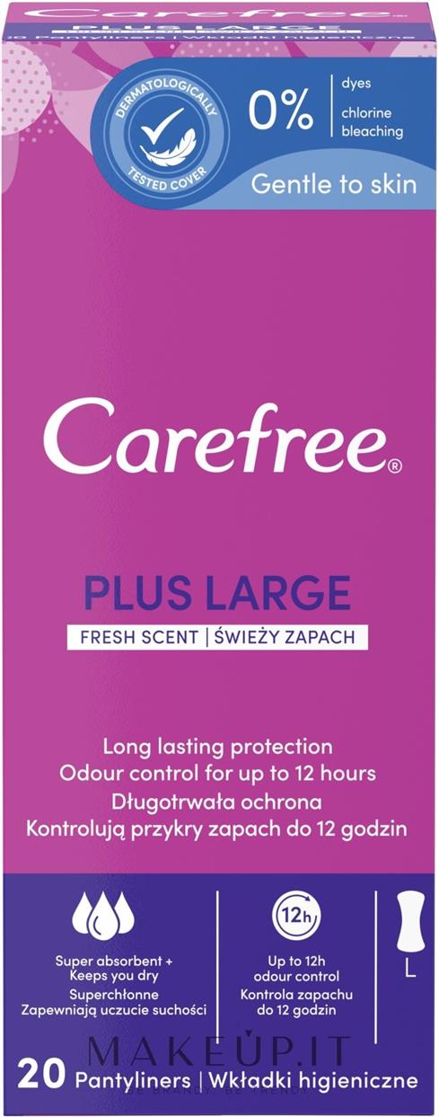 CAREFREE SALVASLIP X 20 LARGE PLUS