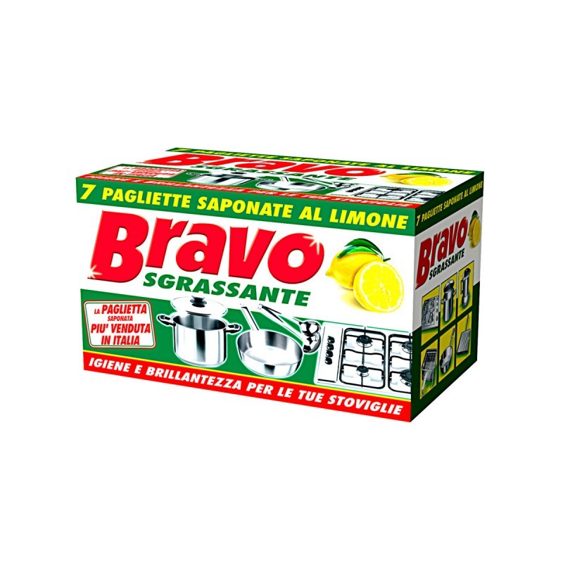 BRAVO SPUGNETTA SAPONATA 